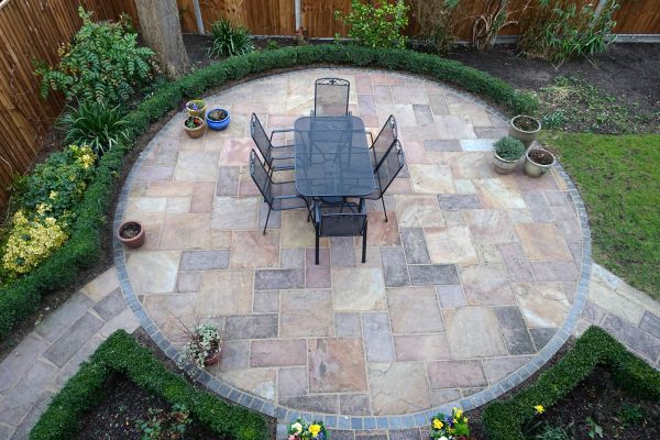 Stone Patio Repair in Danville