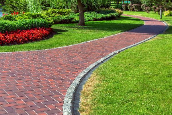 Brick Walkway Installation in Danville