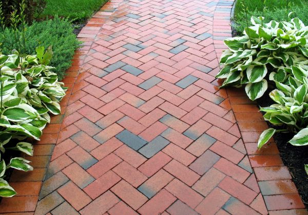 Brick Walkway Repair in Danville