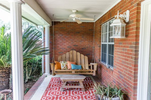 Porch Brick Repair in Danville