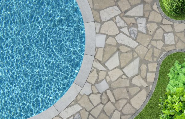 Flagstone Grout Repair in Danville