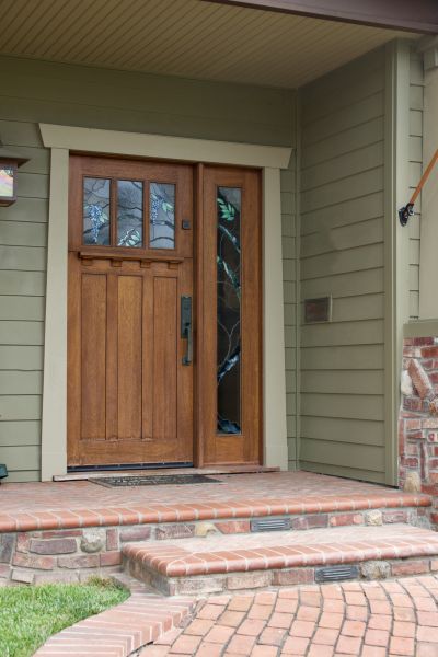Front Porch Brick Repair in Danville