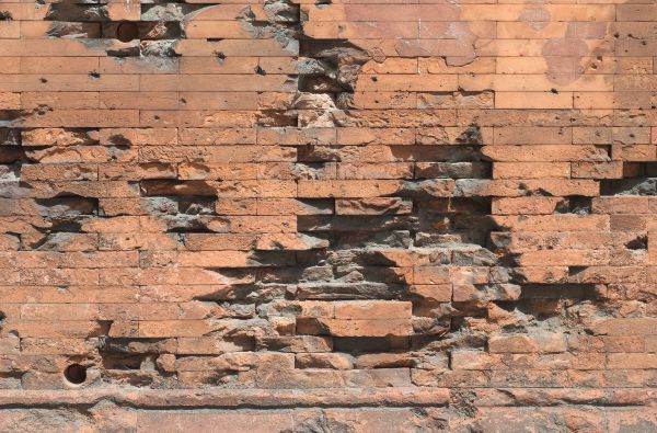 Damaged Brick Repair in Danville