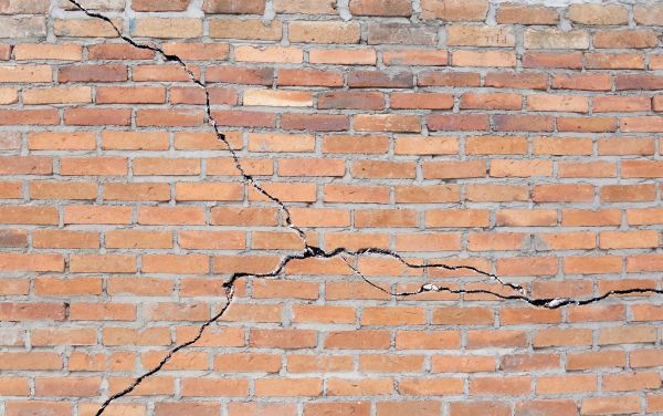 Cracked Brick Repair in Danville