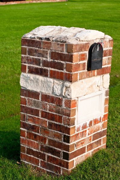 Brick Mailbox Installation in Danville