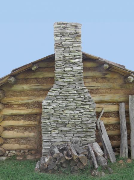 Stone Chimney Installation in Danville