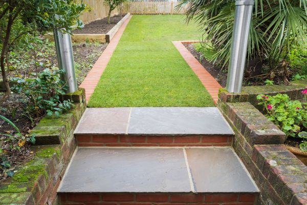 Brick Landscaping Installation in Danville