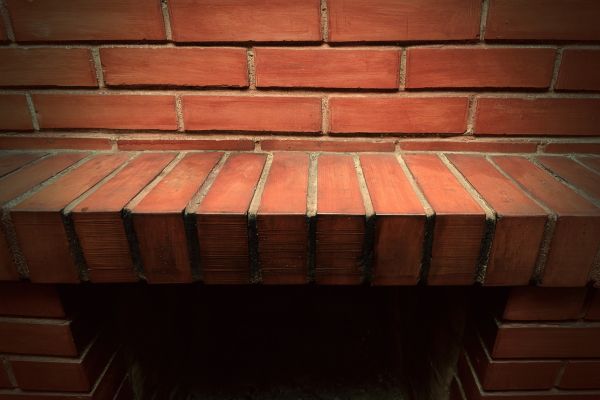 Brick Mantel Repair in Danville